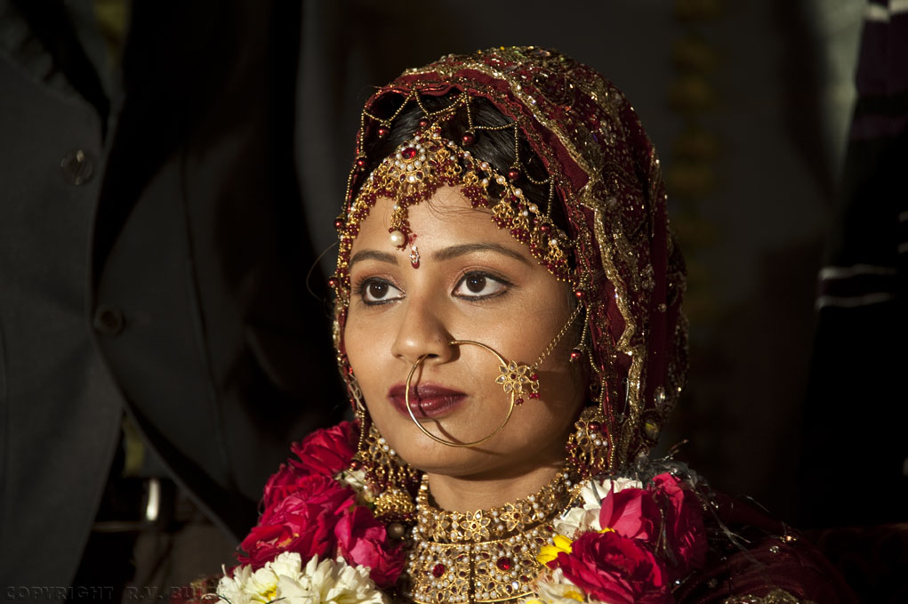 " Wedding "  Madhya Pradesh.    [ © R.V. Bulck ]